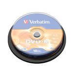 Verbatim Dvd-R 16X Branded Silver