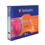 Vertbatim Dvd-R 16X 4.7Gb Pk5 Jwlcse