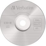 Verbatim Cd-R 80M/700Mb Crysl Spnd50