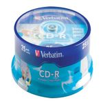 Verbatim Cd-R Datalife+ Pk25
