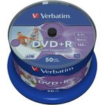 Verbatim Dvd+R 16X 4.7Gb Spindle 50