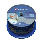 Verbatim Bluray 256Gb 6X Spindle 50