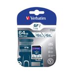 Verbatim Pro Sdxc 64Gb Memory Card