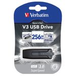 Verbatim V3 Usb3.0 256Gb Flash Drive