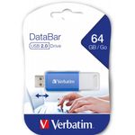 Verbatim Databar Usb Drive 64Gb Blu
