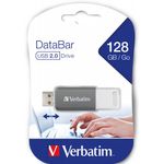 Verbatim Databar Usb Drive 128Gb Gry