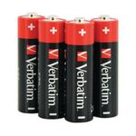 Verbatim Aa Alkaline Batteries Pk4