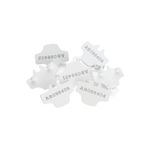 Versapak T2 Numbered Seal Wht Pk500