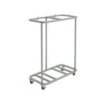 Double Sack Hldr Silver Sh2