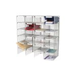 Gosecure Mail Sorter 24 Compart Grey