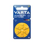 Varta Hearing Aid Batteries 10 Pk6