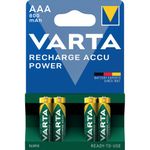 Varta Nimh Rchb Aaa Batteries Pk4
