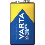 Varta Longlife Power 9V Battery Pk2