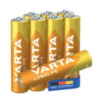 Varta Longlife Aaa Battery Pk8