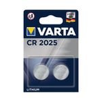Varta Cr2025 Coin Cell Battery Pk2
