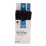 Concept Box 50 Ballpoint Pens - Black