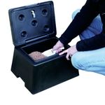 Mini Grit Bin Black W/Scoop
