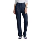 Sk201 Female Mid-Rise Trs Navy L