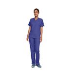 4700 Unisex Scrub Top Grape 4Xl