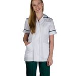 Dvdtr Female Nursing Tunic Wht 40In