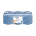 1-Ply Blu Cfeed Rolls 300Mx175Mm Pk6