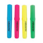 Hi-Glo Highlighters Assorted Pk4