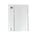 White A4 1-20 Mylar Index Dividers