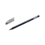 Blue Gel Pens Transp Barrel Pk10
