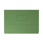 Document Wallet 220Gsm Fc Green Pk50