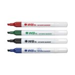 Ast Whiteboard Markers Chisel Pk4