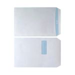 Envelope C4 Wdw 90Gsm Wht Ss Pk250