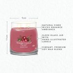 Yankee Candle Sig Med Jar Blk Ch Pk4