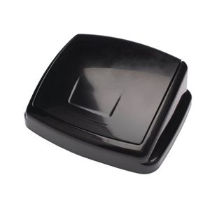 2Work Black 50L Swing Bin Top Only