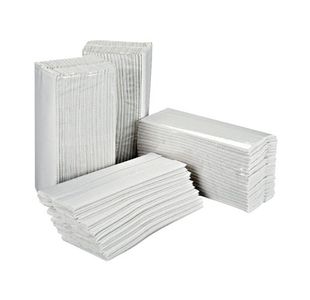 2Work Hnd Towel 2Ply Cfld Wht Pk2295