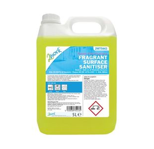 2Work Fragrant Surface Sanitiser 5L