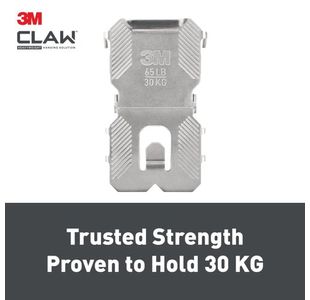 3M Claw Picture Hanger 30Kg Pk2