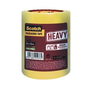 Scotch Hd Packing Tape 50X66 Clr P3