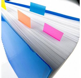 3M Post-It Index Tab 25Mm Pple Pk600