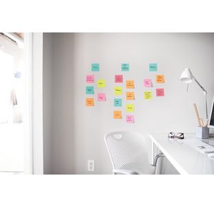 Post-It S/Stick 76X76 90S Crnvl Pk12