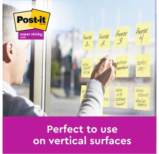 Post-It S/Stick 76X76 90S C/Ylw Pk12