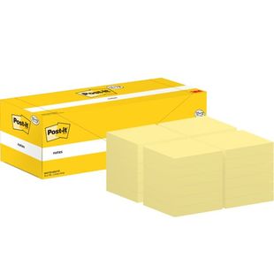 Post-It Notes 76X76 100S C/Ylw Pk24