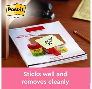 Post-It Notes 76X76 100S C/Ylw Pk24