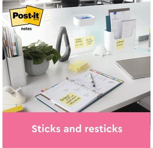Post-It Notes Ylw 76X76 6820Yel Pk12