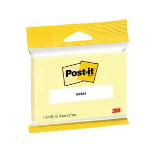 Post-It Yellow Notes 76X127Mm Pk12