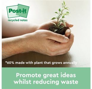 Post-It Yellow Z-Notes 76X76Mm Pk6