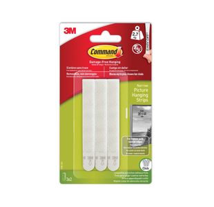 Command Narrow Pic Hang Strip Pk3