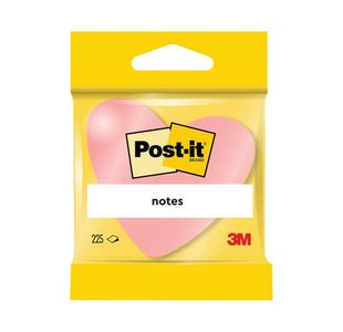 Post-It Heart 70X70Mm Pnk Pk12 2007H
