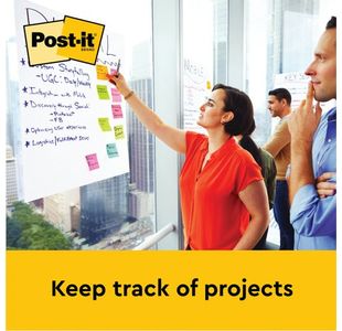 Post-It Tbltop Chart Ref Pad Wht Pk2