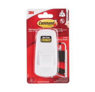 3M Command Jumbo Hook/Strips 17004