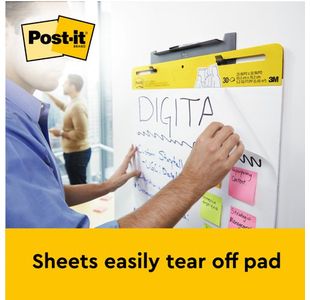3M P-It Meet Cht Pad 635Mmx775Mm Pk2